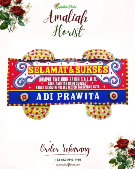 Papan Bunga Ucapan Selamat palabuhanratu